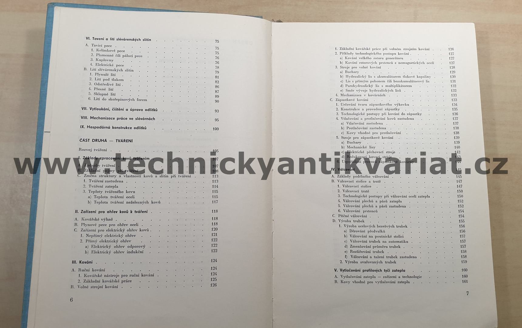 Mechanická technologie kovů - Antonín Beneš (1967)