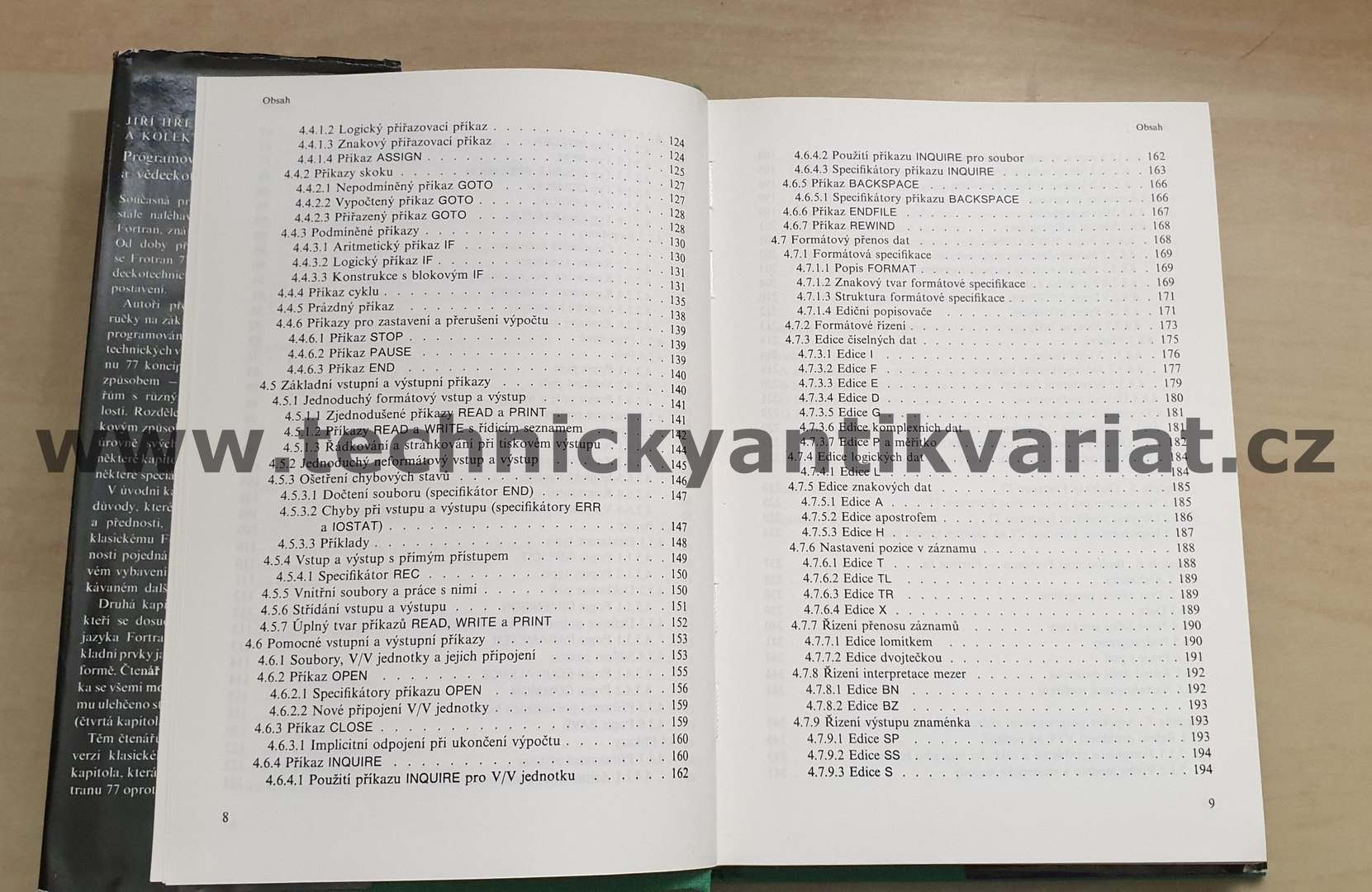 Fortran 77 - J.Hřebíček (1989)
