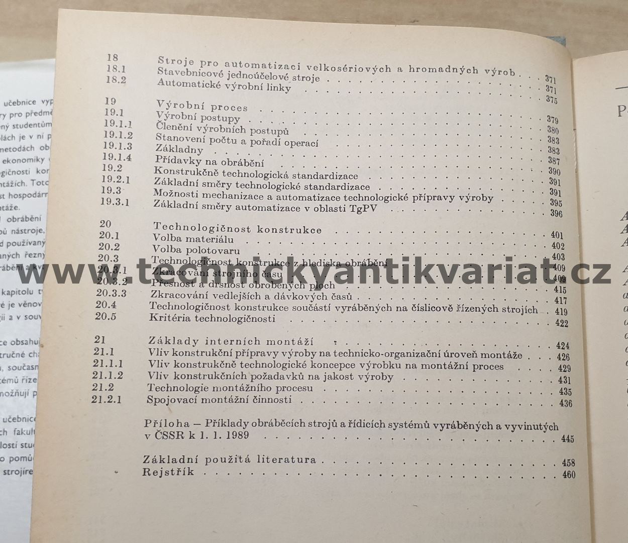 Technologie obrábění a montáží - Bohumil Vlach (1990)