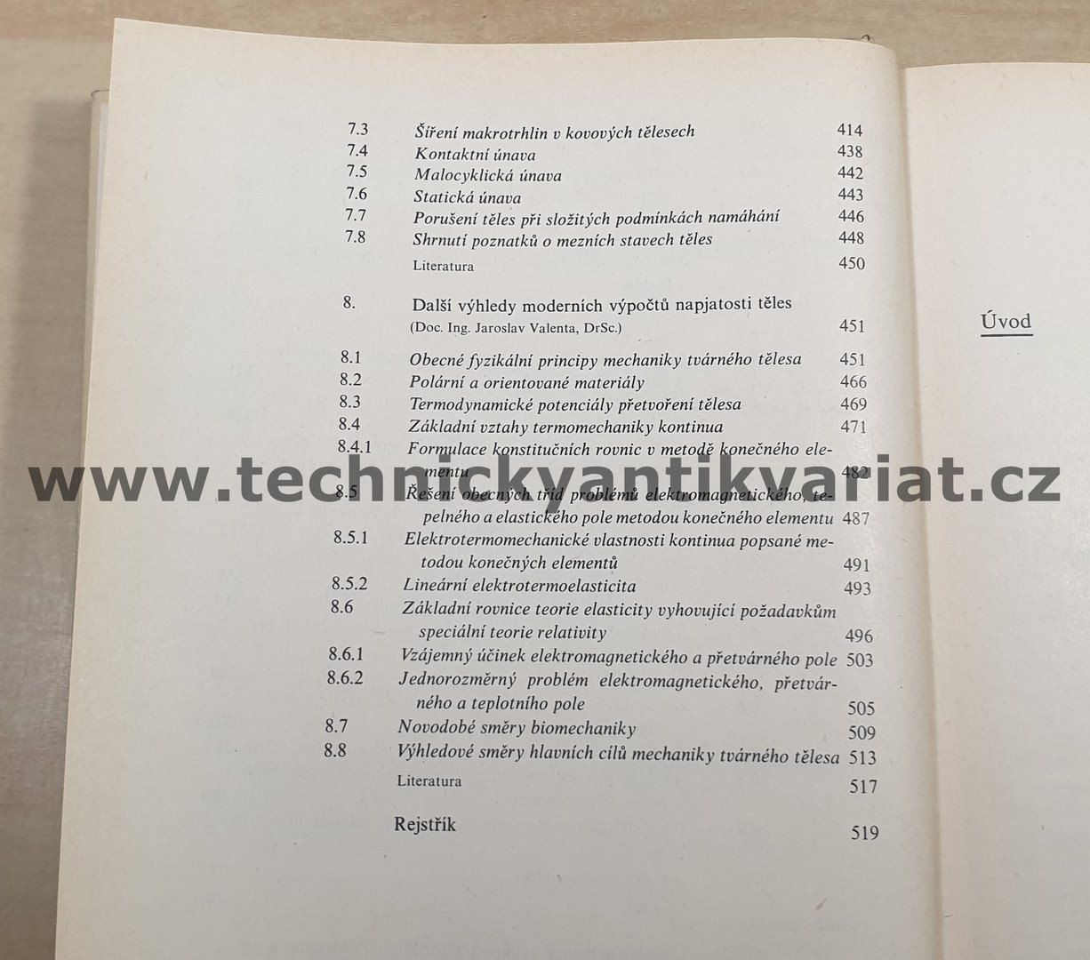 Novodobé metody výpočtů tuhosti a pevnosti ve strojírenství - Valenta, Němec, Ulrych (1975)