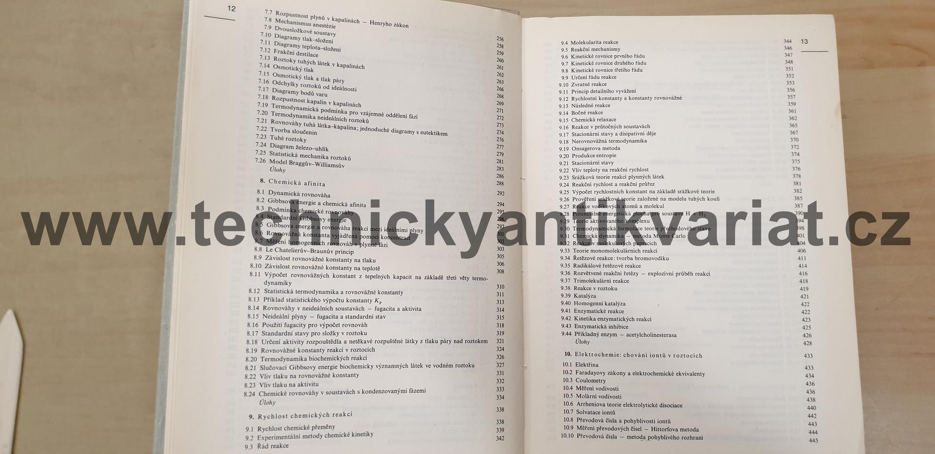 Fyzikální chemie - W.J. Moore (1979)