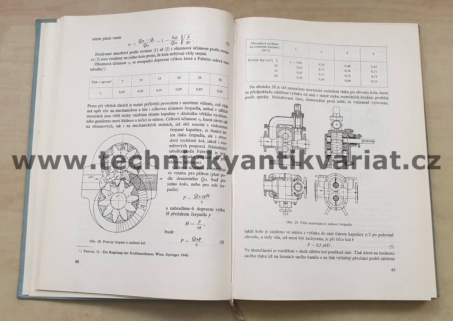 Hydraulické stroje - M.Nechleba, J.Hušek (1966)