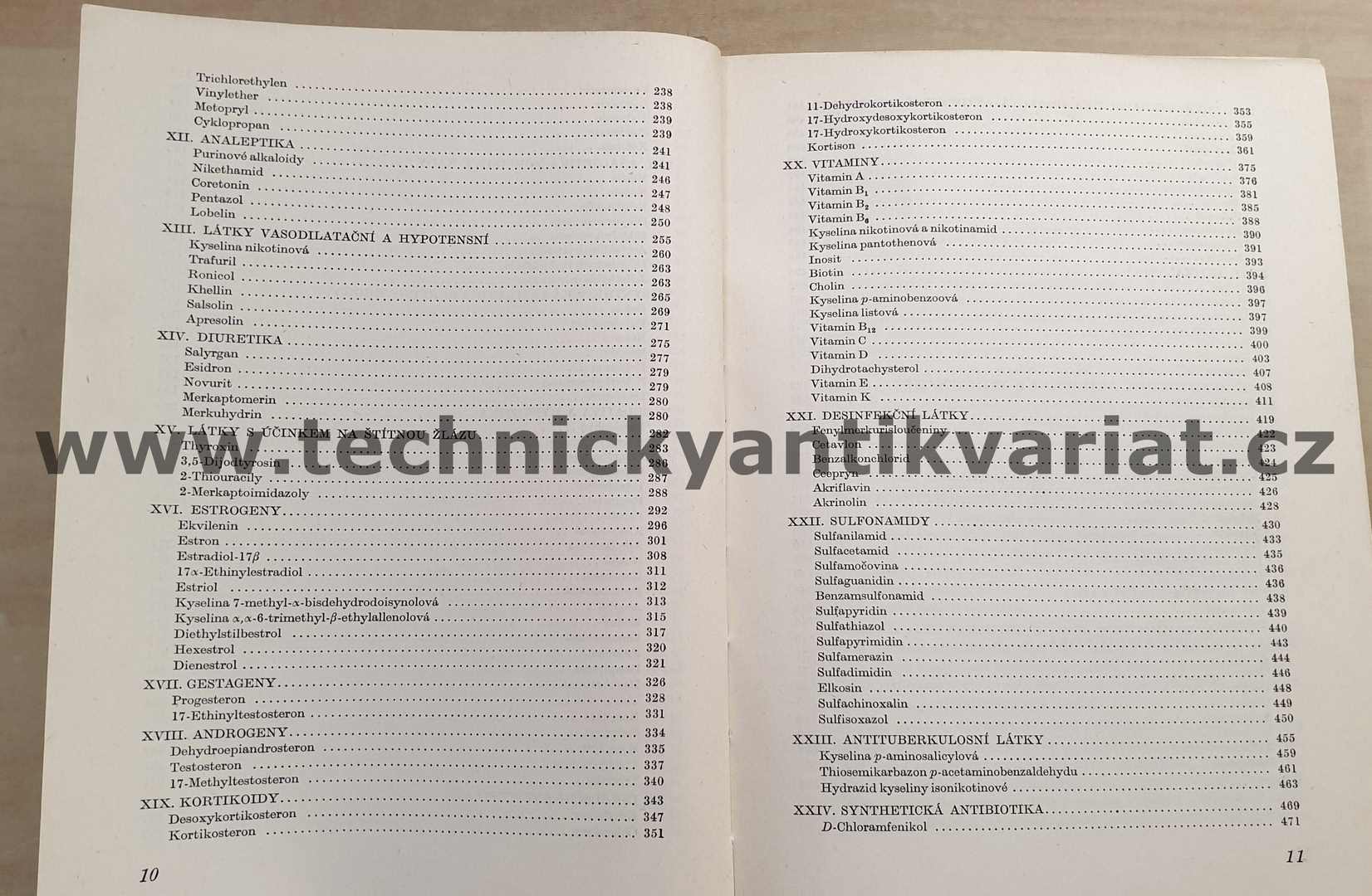 Synthetická léčiva - Buděšinský, Protiva (1954)