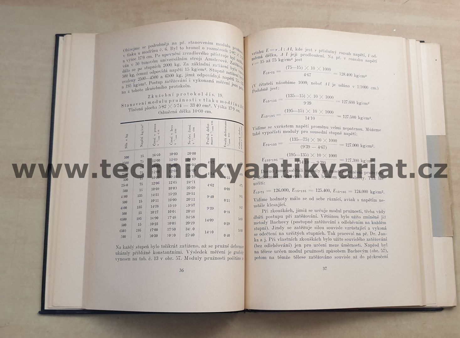 Mechanické zkoušky dřev - Ludvík Čížek (1932)