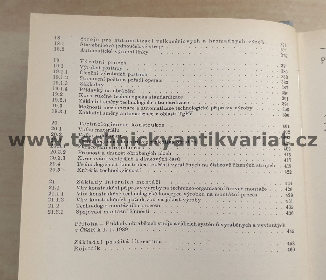 Technologie obrábění a montáží -  Bohumil Vlach (1990)