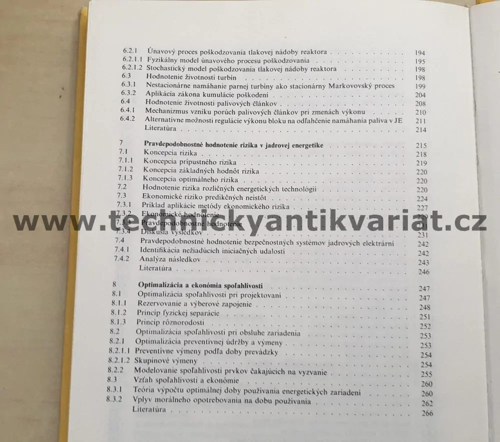 Spolahlivosť v jadrovej energetiky - Peter Škvarka (1989)