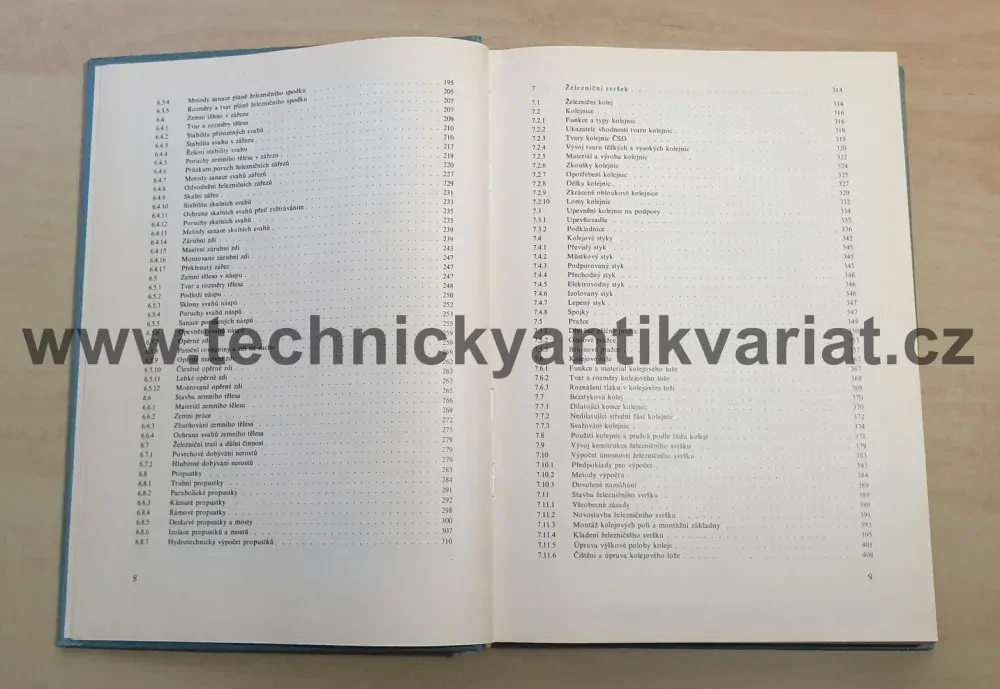 Železniční stavitelství I.díl -  F.Klimeš (1978)