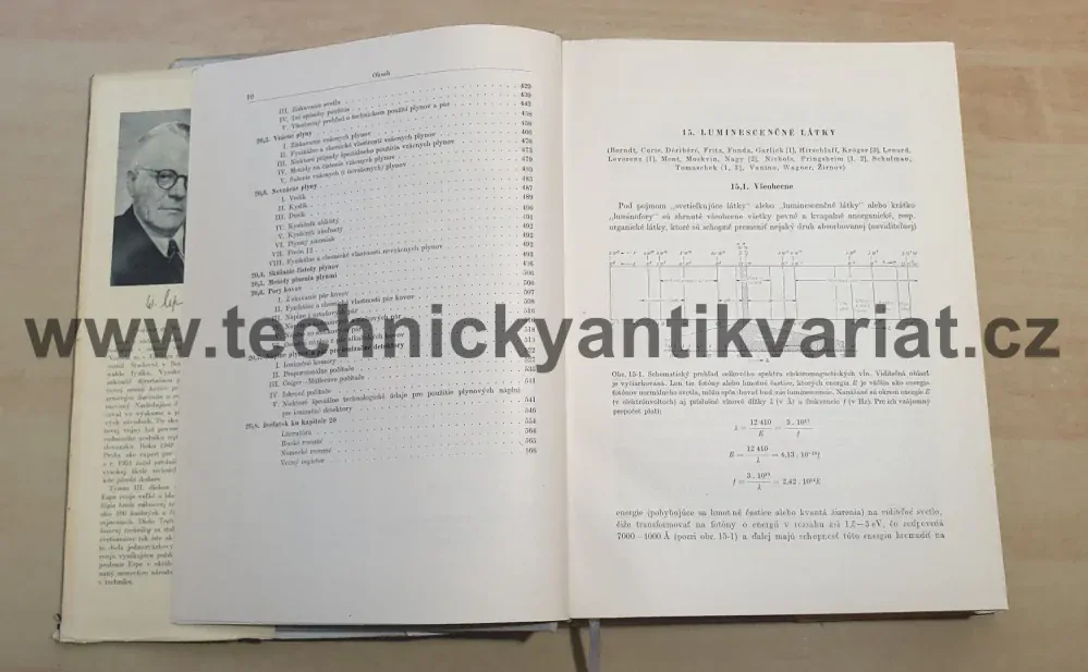 Technologia hmot vákuovej techniky III. pomocné materiály - Werner Espe (1962)