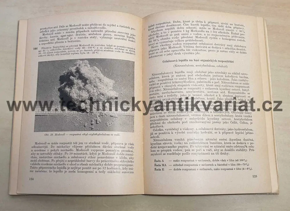 Lepidla v papírenském průmyslu - Ivar Hilken (1953)