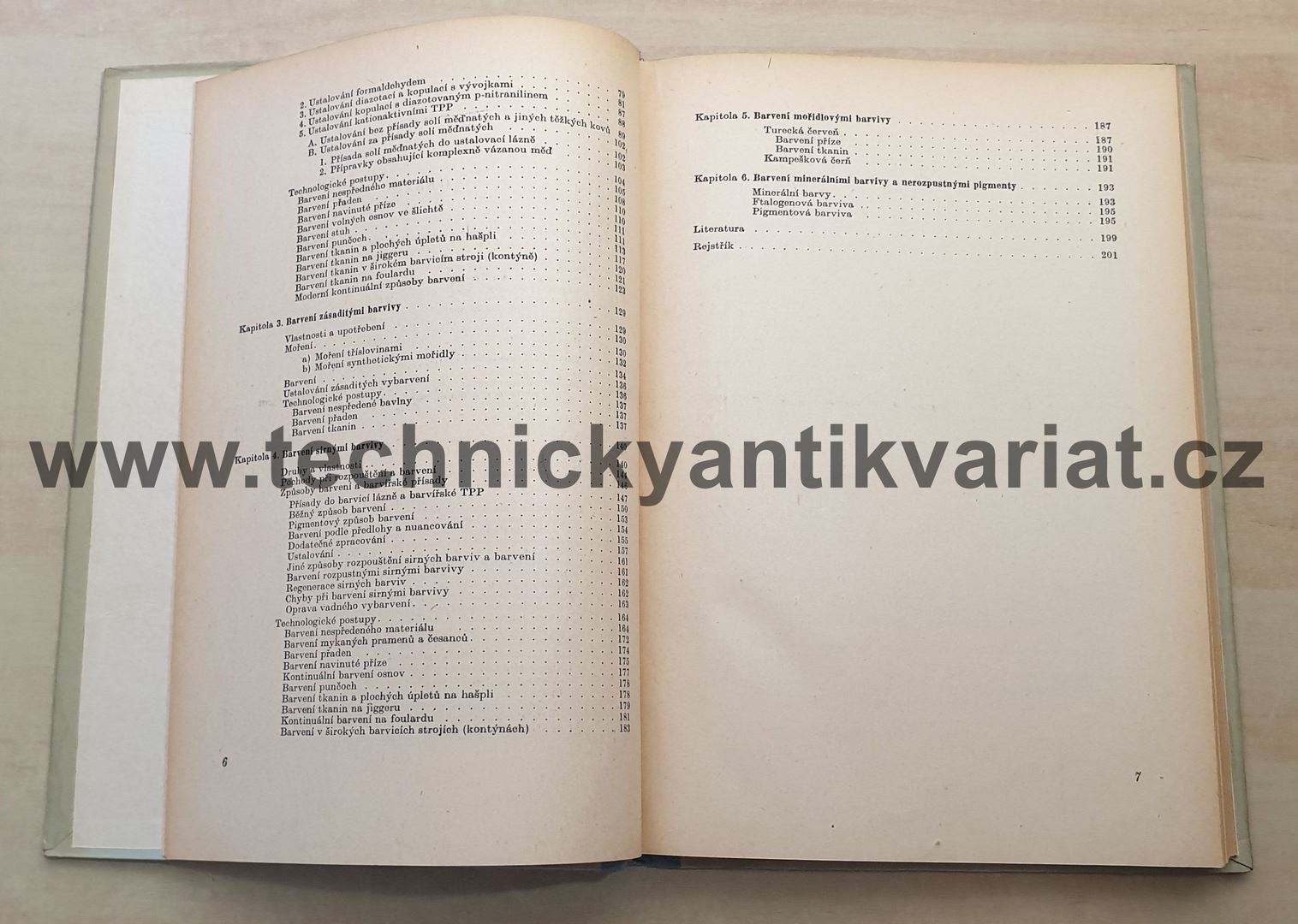 Chemická technologie textilní - IV/1 barvení bavlny a buničinové stříže - Václav Felix (1955)