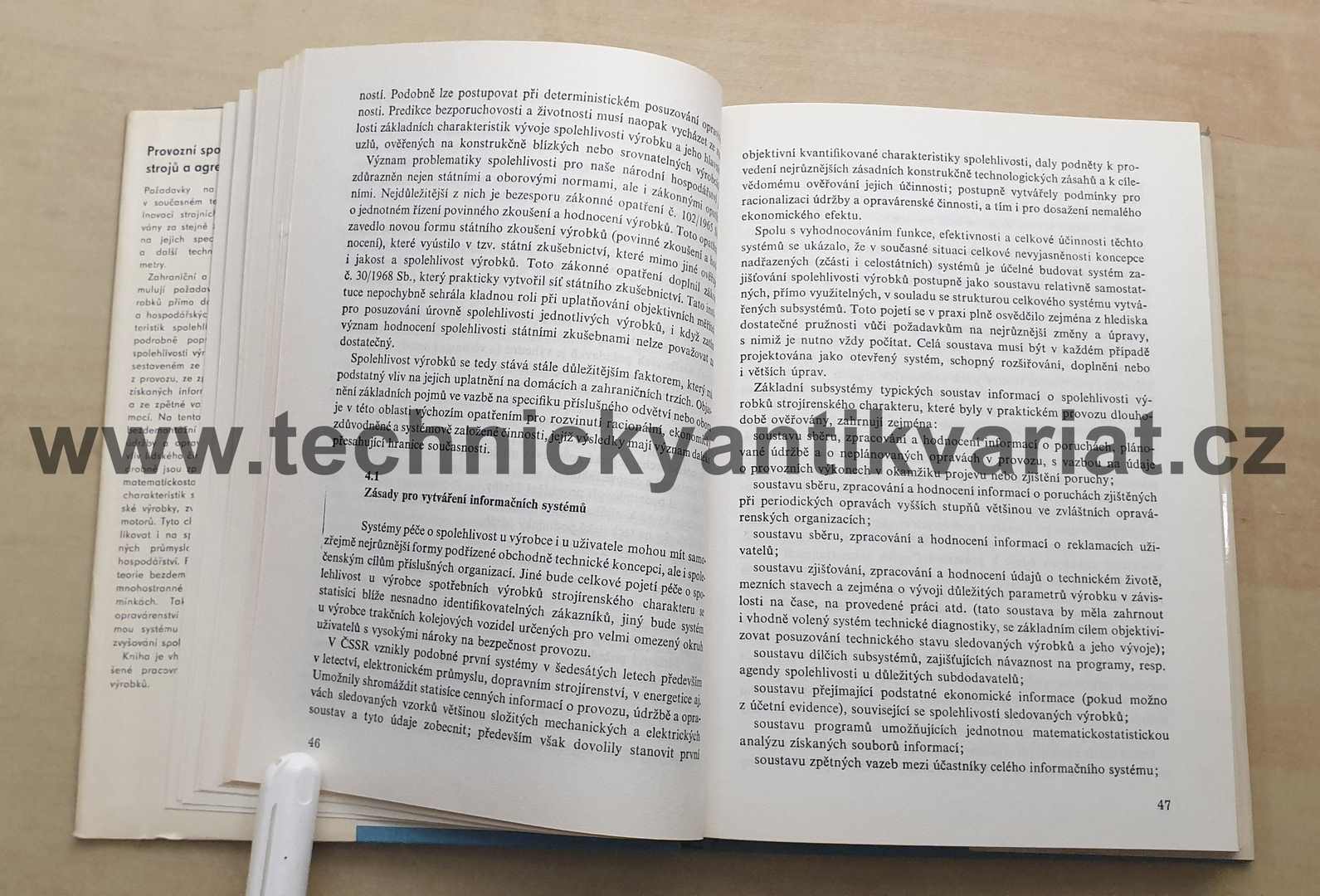 Provozní spolehlivost strojů a agregátů - K. Znamirovský (1981)