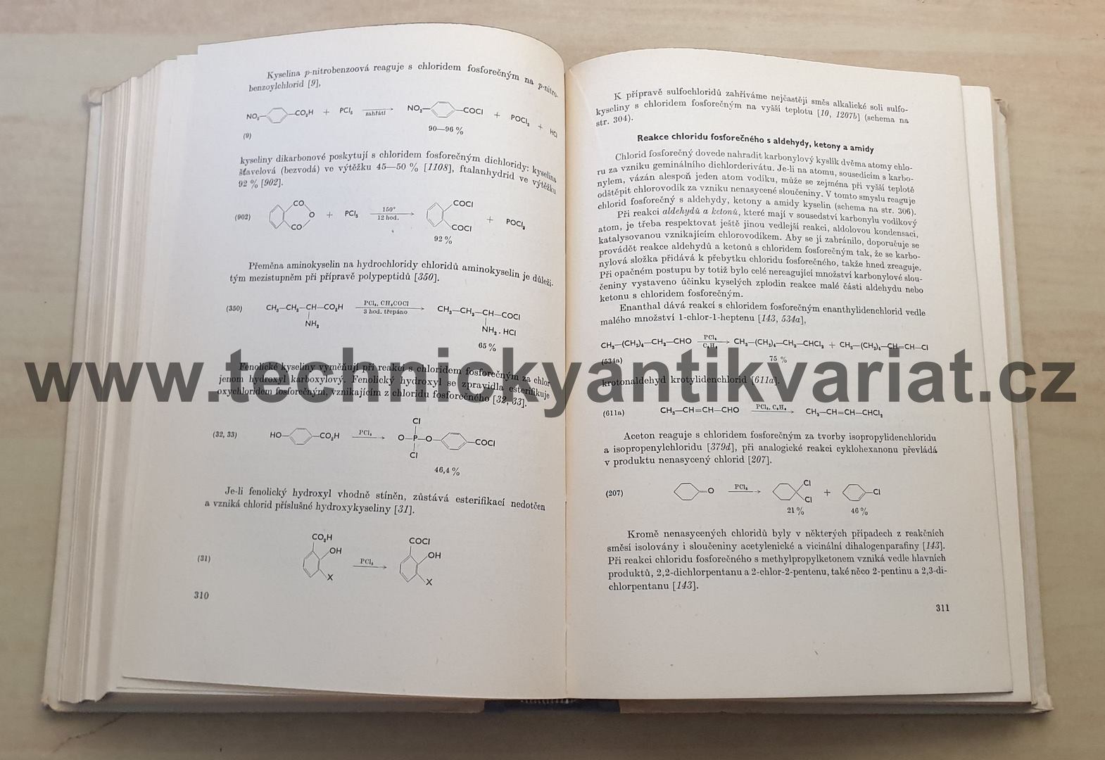 Preparativní reakce v organické chemii II. Halogenace a dehalogenace (1955)