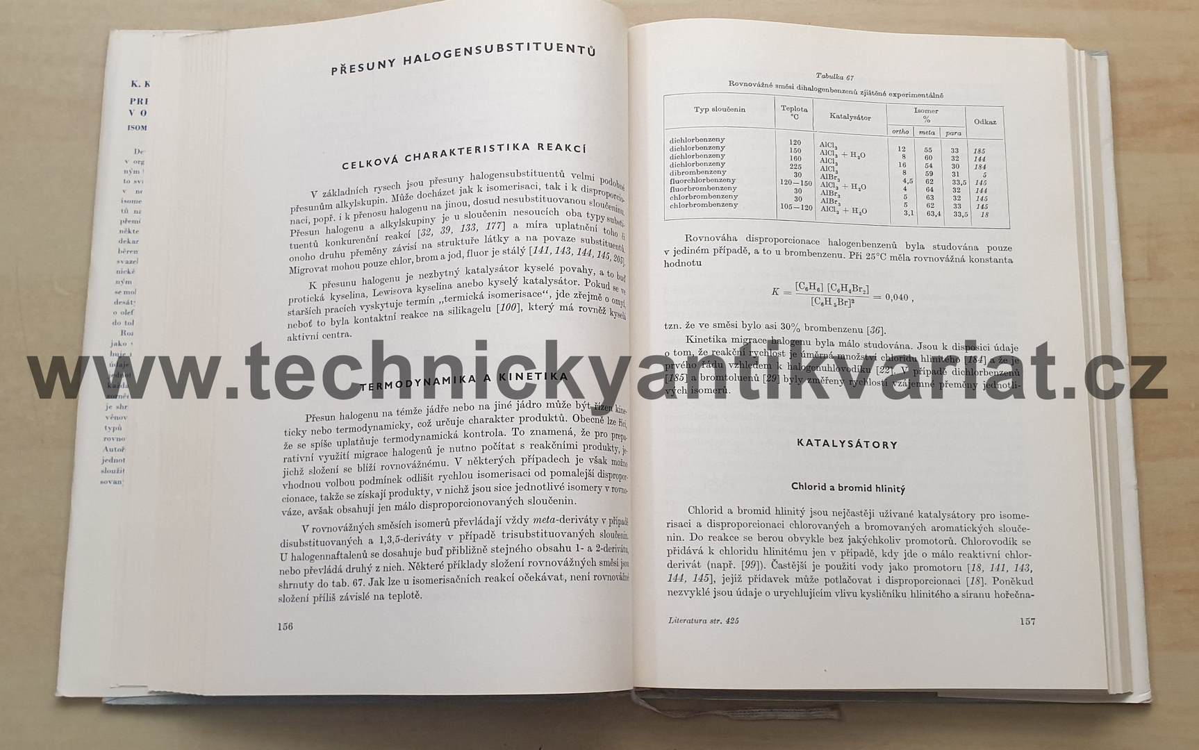 Preparativní reakce v organické chemii IX. Isomerisace a degradace - Kochloefl, Kraus (1967)
