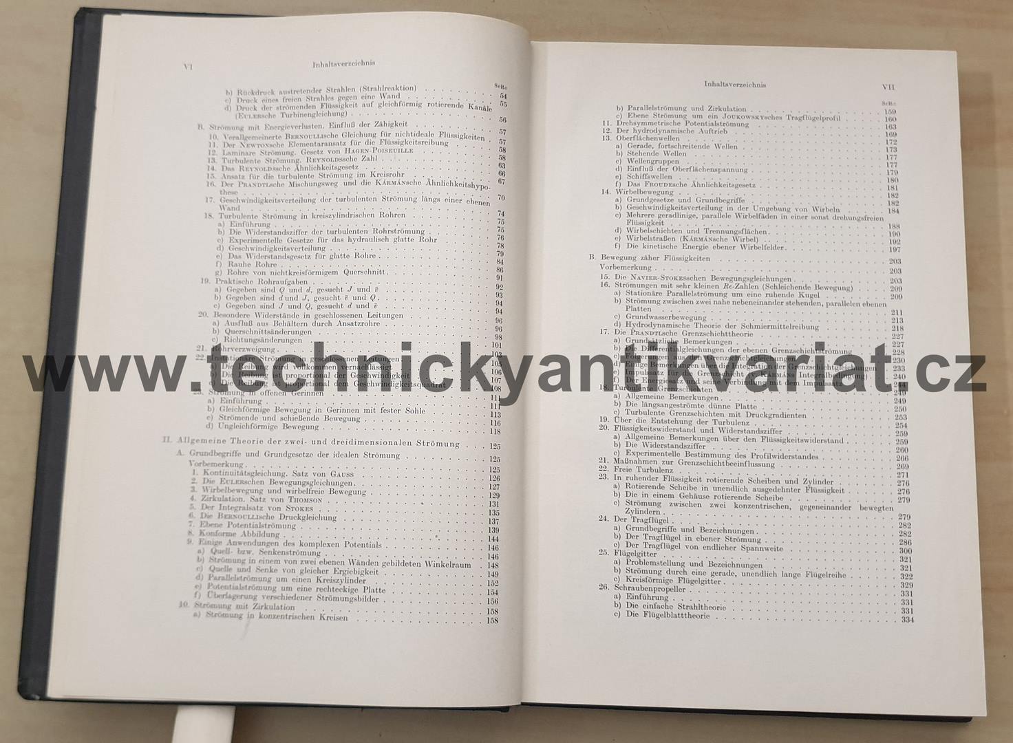 Technische Hydro und Aeromechanik - Walther Kaufmann (1958)