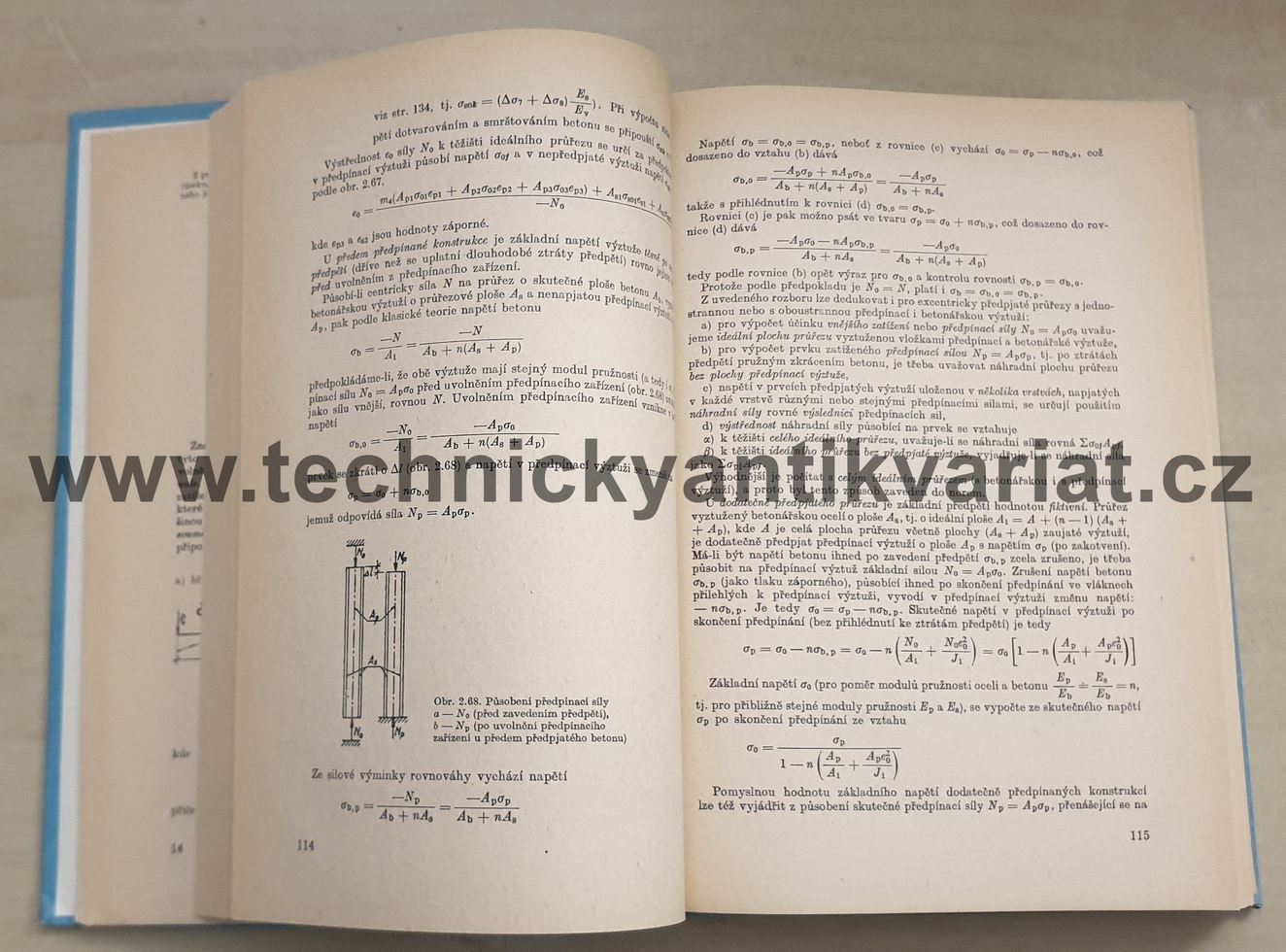Betonové konstrukce pozemních staveb II A - Jílek, Šmerda, Grenčík, Novák (1984)