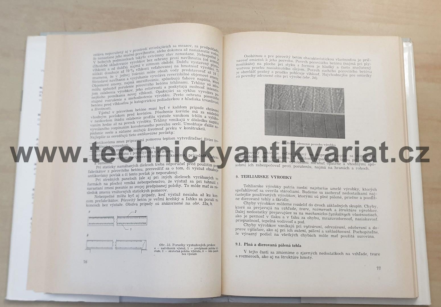 Príklady chýb stavebných výrobkov a konštrukcií - Hamák, Kovač (1972)