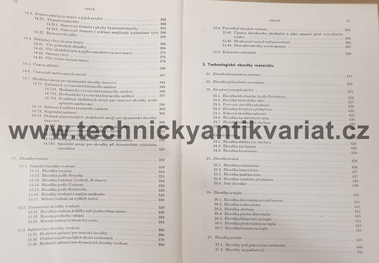 Nauka o materiálu II. svazek 1. - František Píšek (1959)