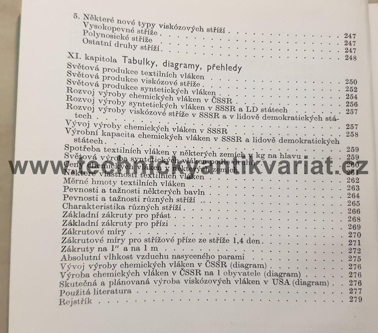 Viskozová stříž v prádelnách - Stanislav Vydra (1963)