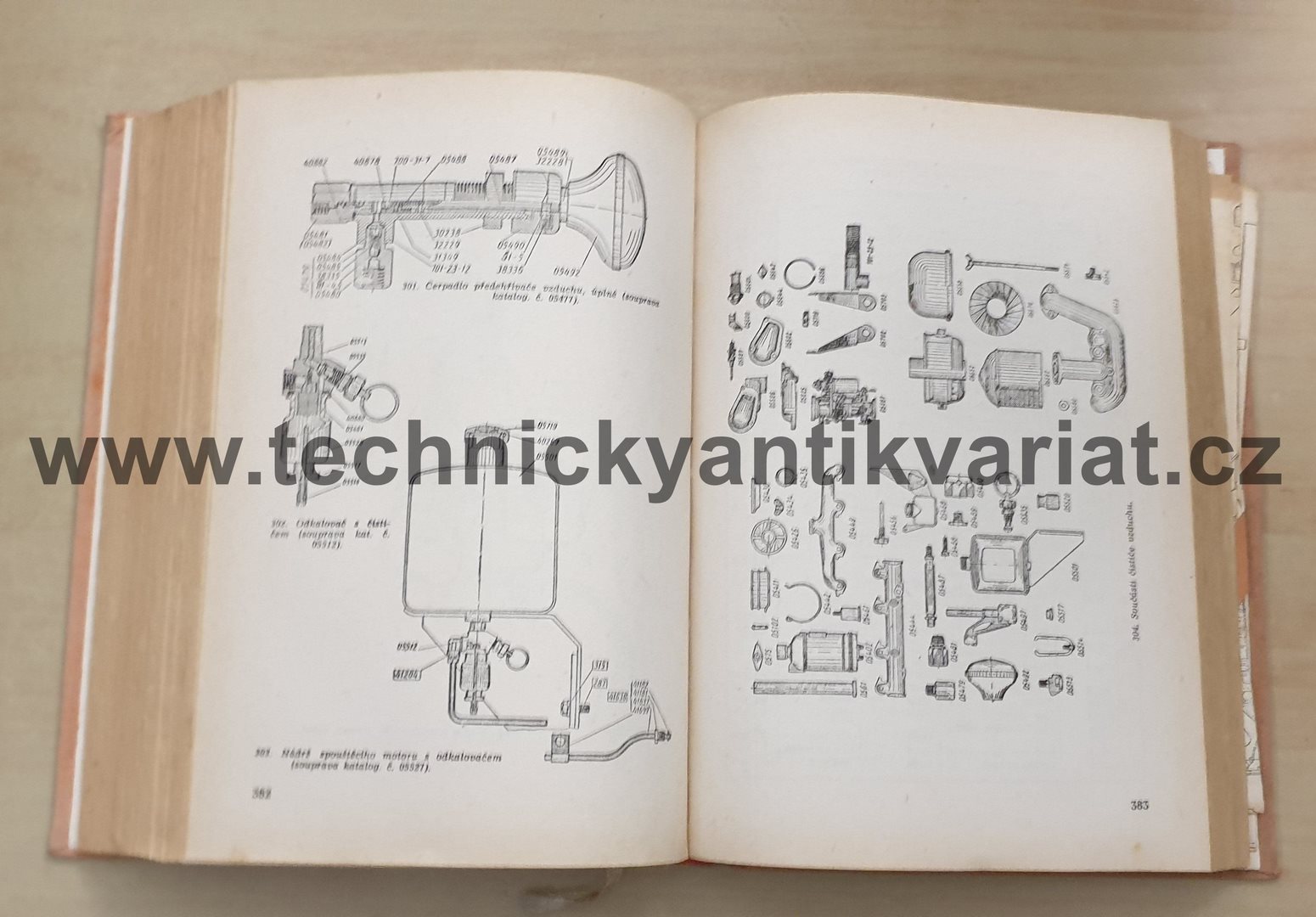 Traktor S100, S80 - popis, katalog náhradních dílů (1963)