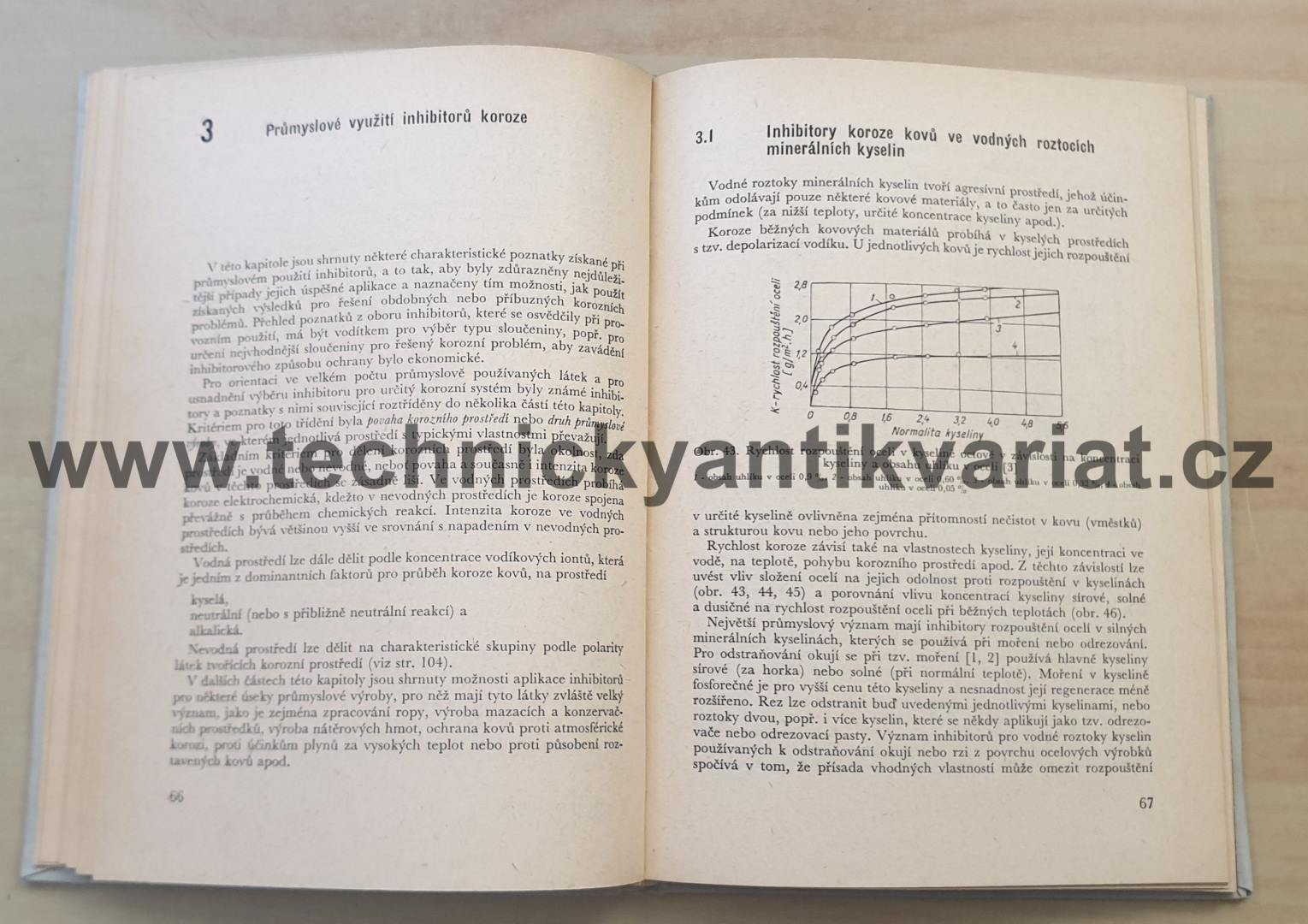 Inhibitory koroze kovů - L.Červený, J.Němcová (1964)