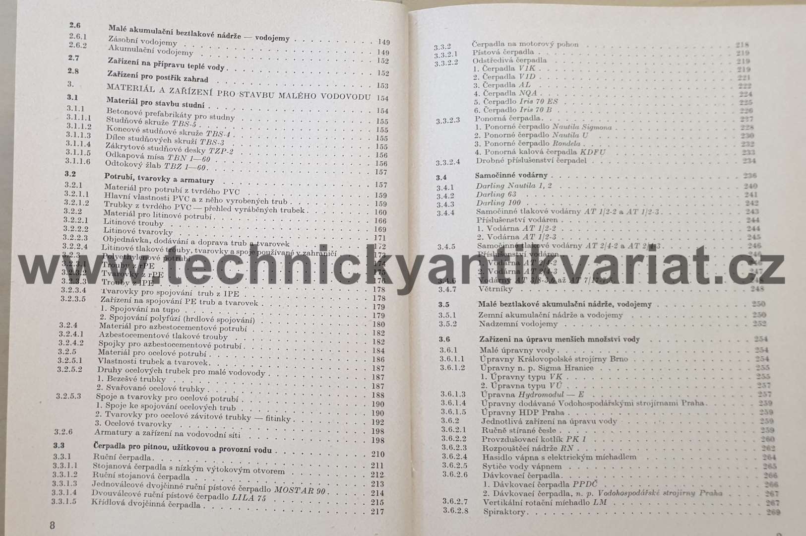 Vodovody pro malé objekty - Vladimír Novák (1978)