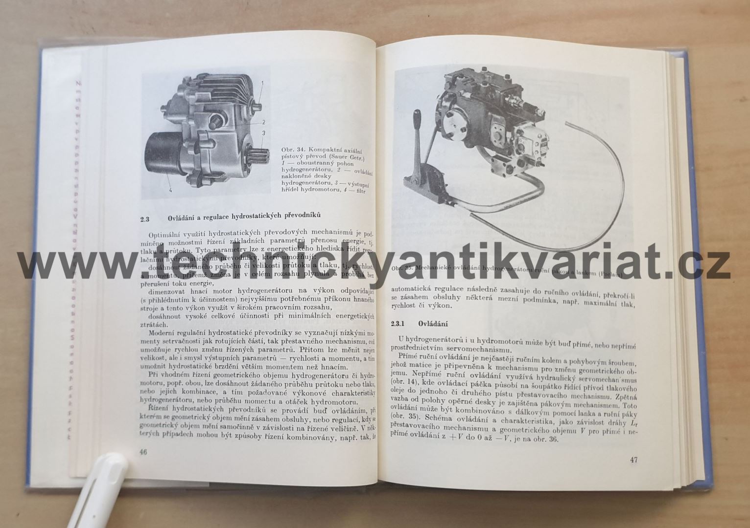 Hydrostatické převodové mechanismy - J. Kropáček (1986)
