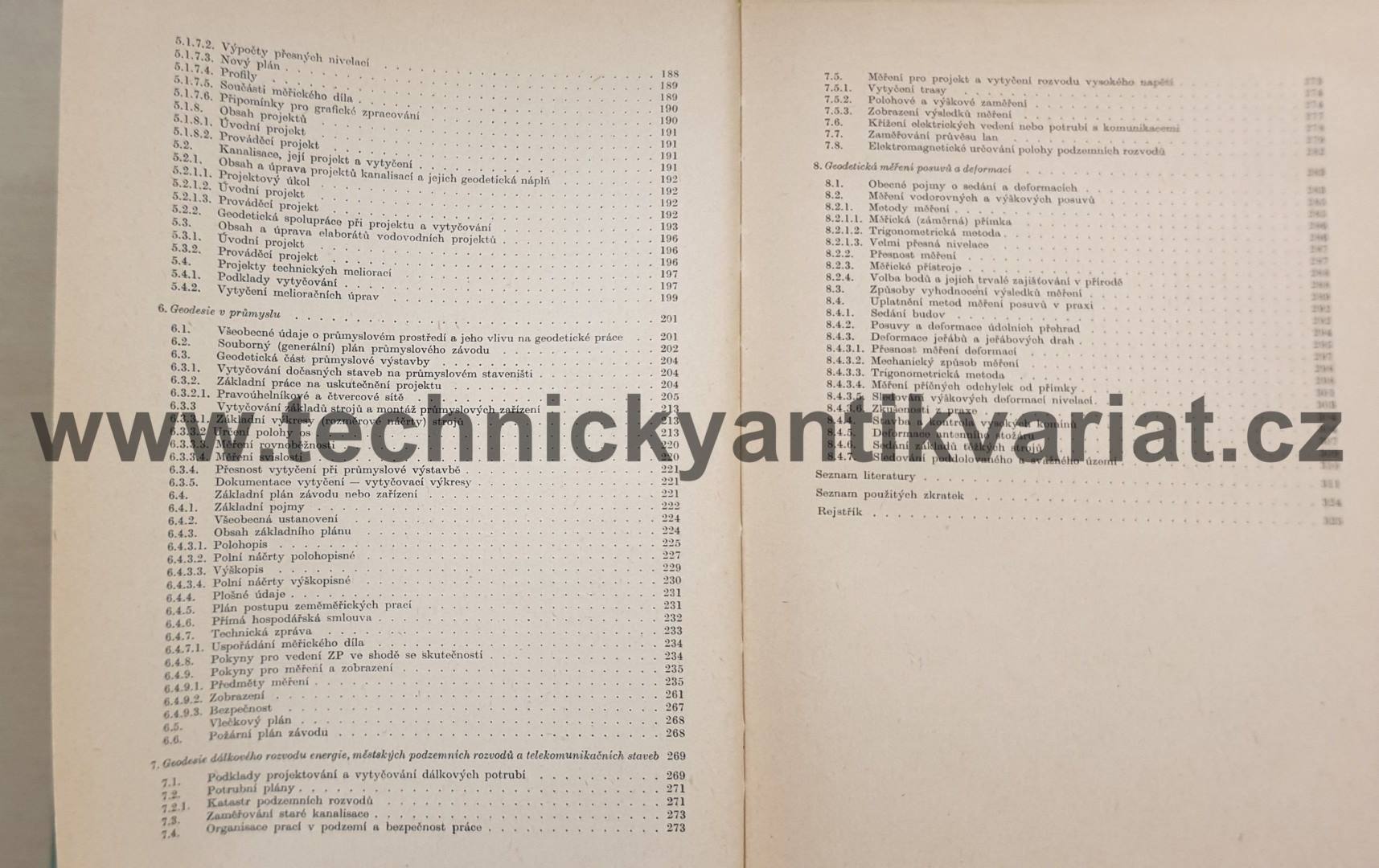 Inženýrská geodesie - V. Krumphanzl (1959)