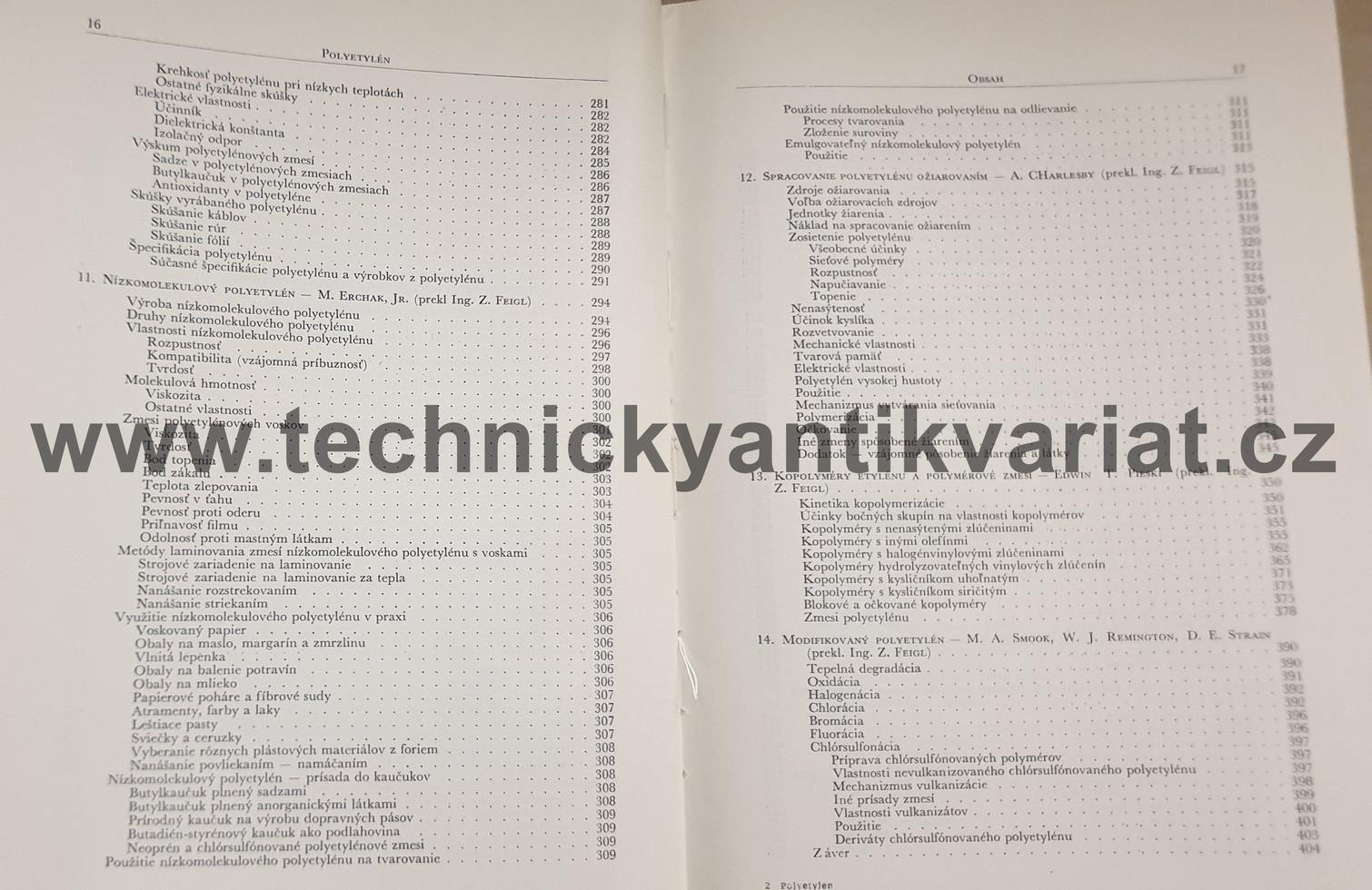 Polyetylén - A.Renfrew, P.Morgan (1966)