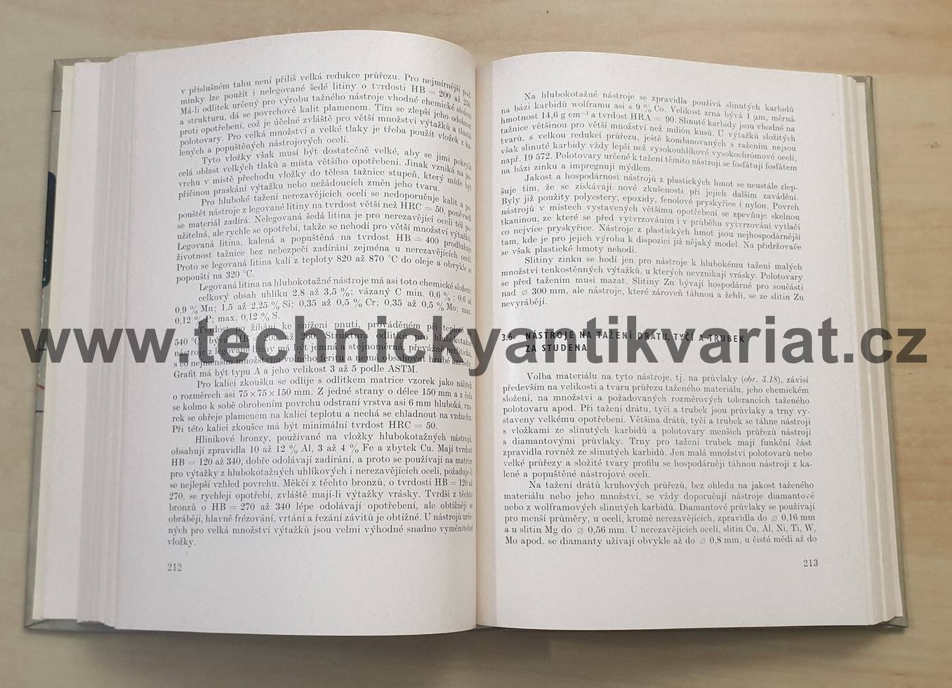 Nástrojové materiály a tepelné zpracování nástrojů - Morávek, Babrovský (1975)