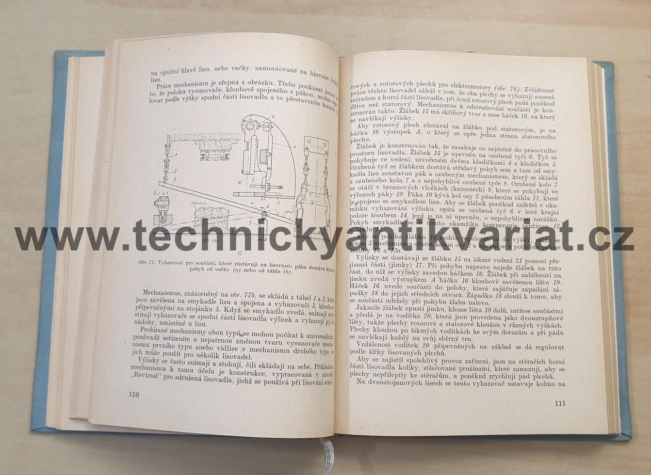 Mechanisace a automatizace v lisovnách tenkého plechu - A.N.Malov, V.F. Prejs (1958)