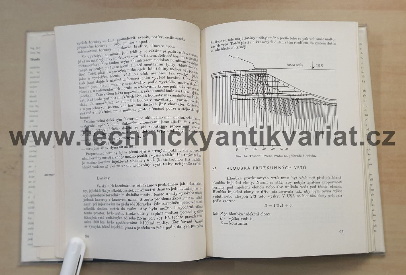 Těsnění základových půd - J.Verfler, Z.Tkaný (1974)