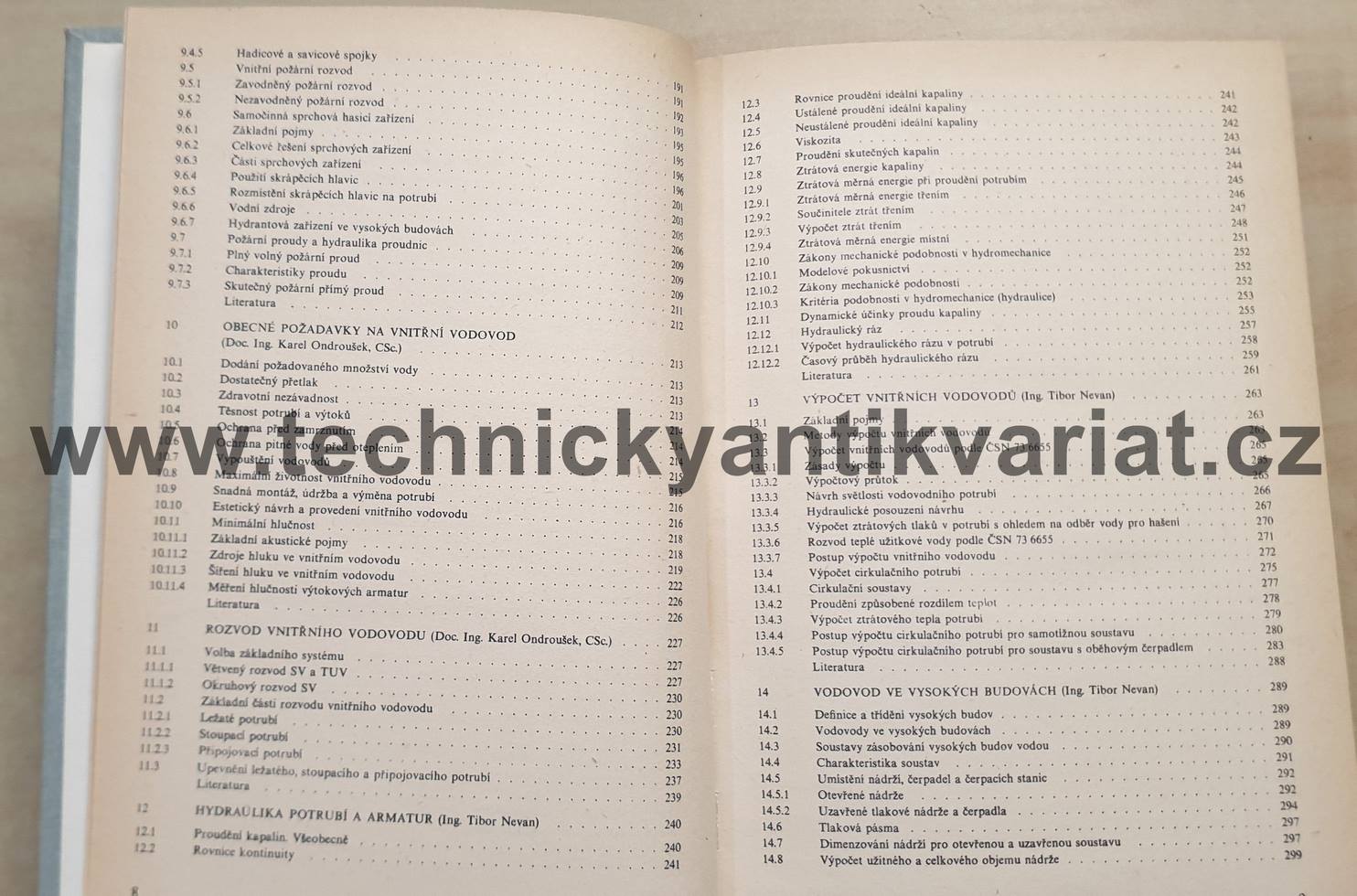 Technická zařízení budov I. vodovody - Musil, Ondrušek, Neval (1987)