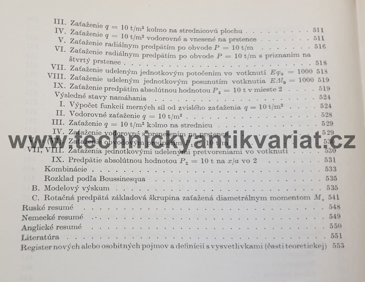 Teoria lineárnej redukcie plošných konštrukcií a jej numerické aplikácie - Havelka, Zvara (1961)
