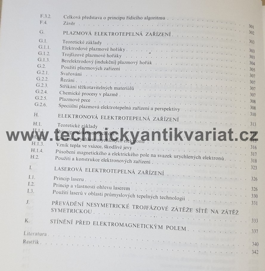 Elektrotepelná technika - Josef Rada (1985)