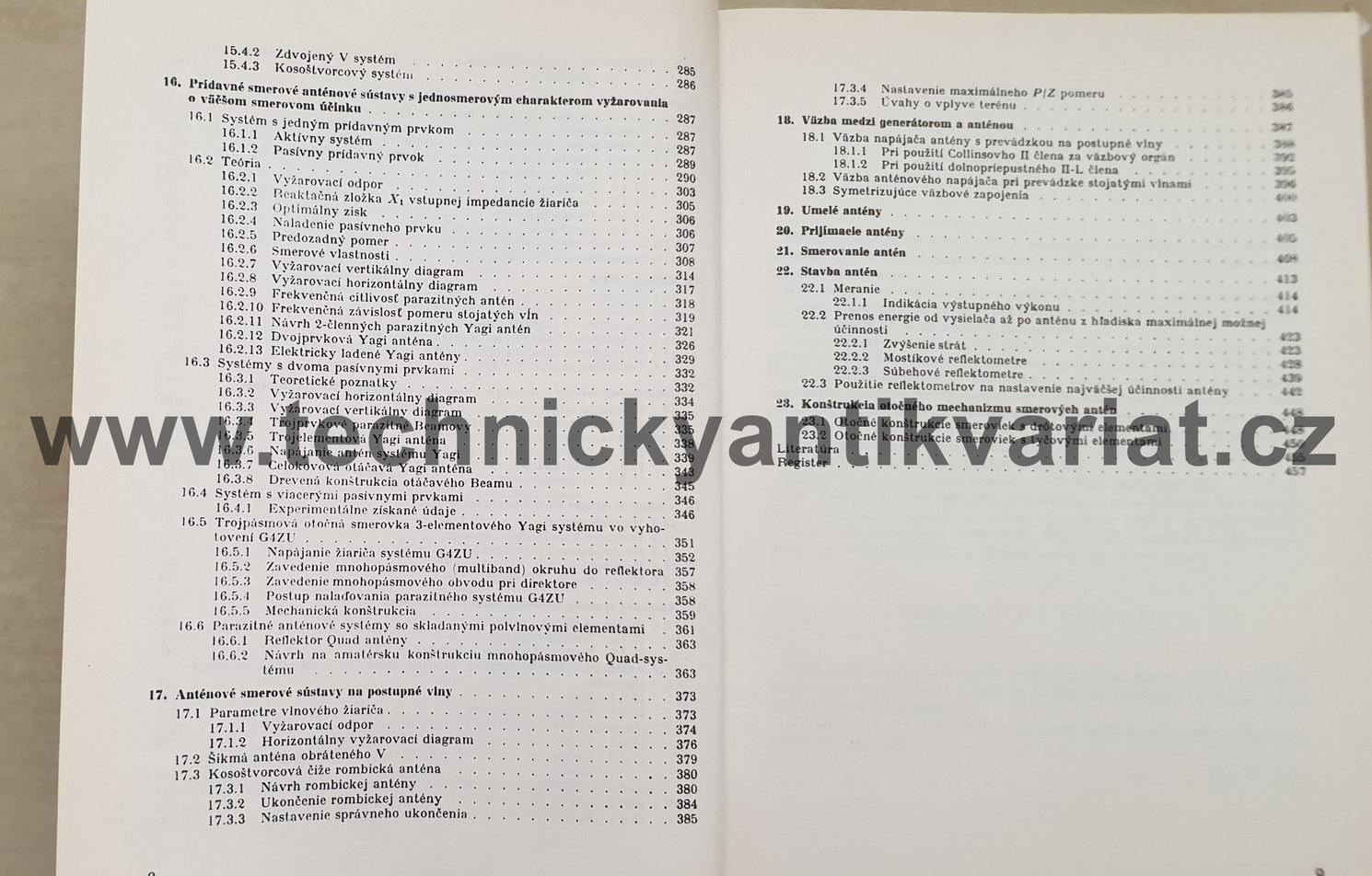 Amatérske krátkovlnové antény - I.Ikrényi (1972)