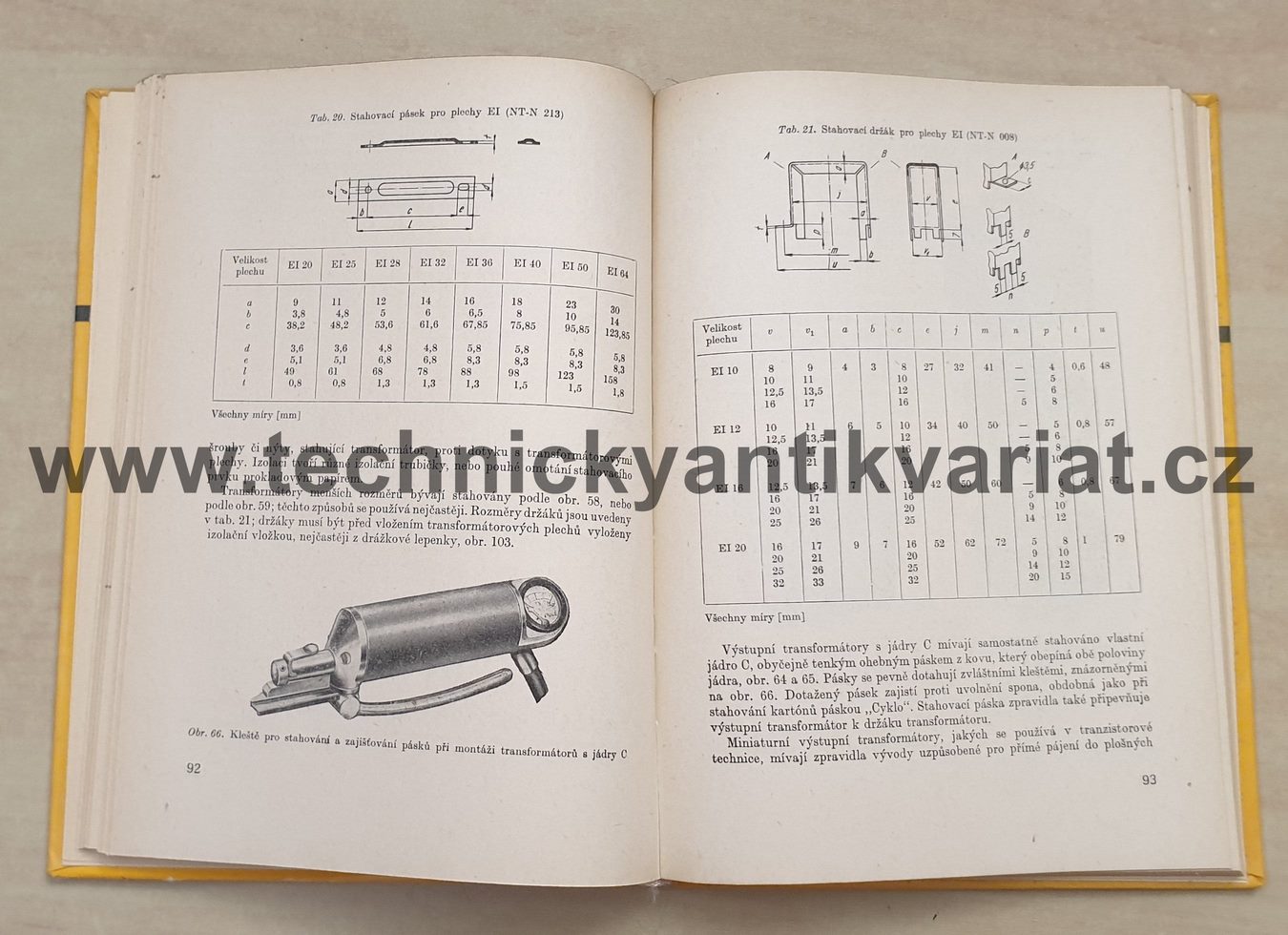 Výstupní transformátory - I.Slezák (1964)