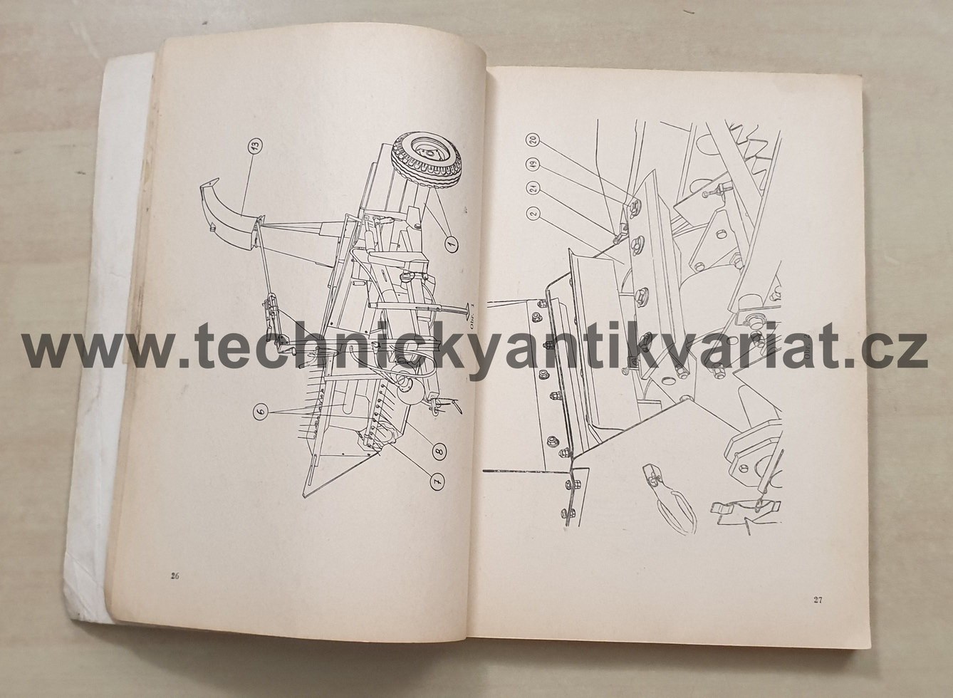 Sklízecí řezačka SP 152 - návod k obsluze a katalog dílů (1973)