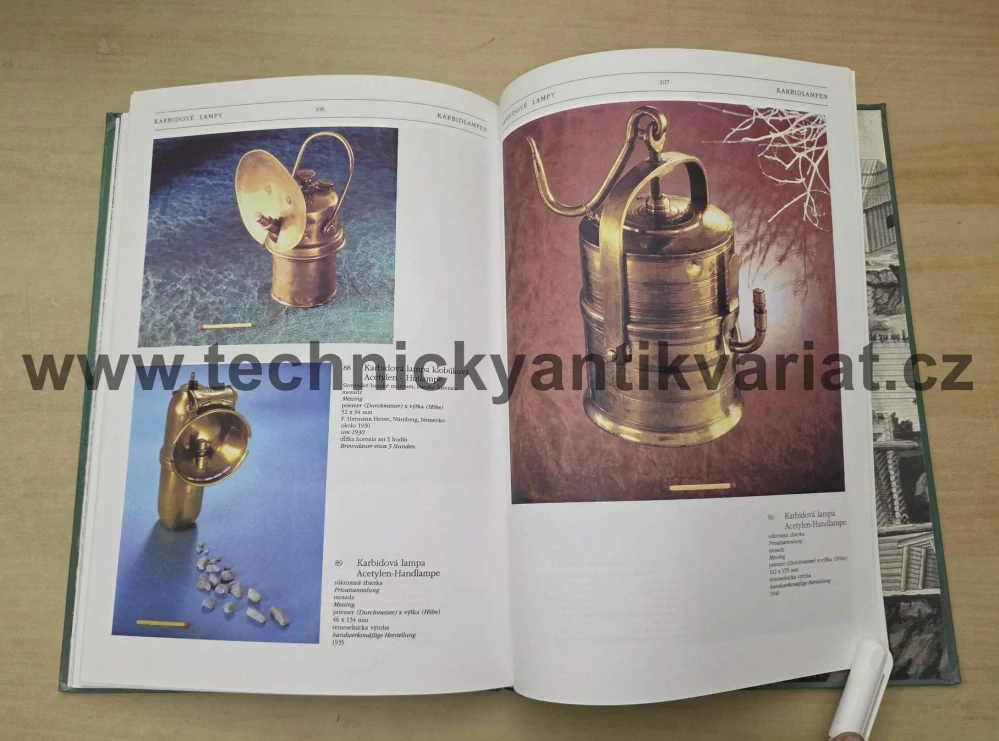 Banské lampy: História a vývoj v podmienkach baníctva na území Slovenska (1995)