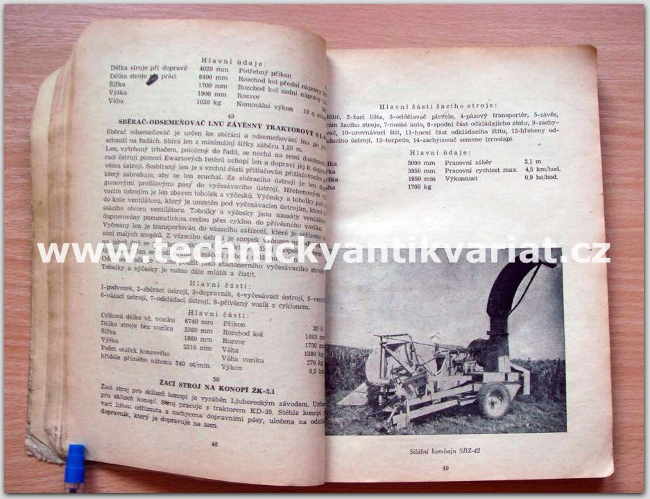 katalog stálé výstavy sovětských zemědělských stojů