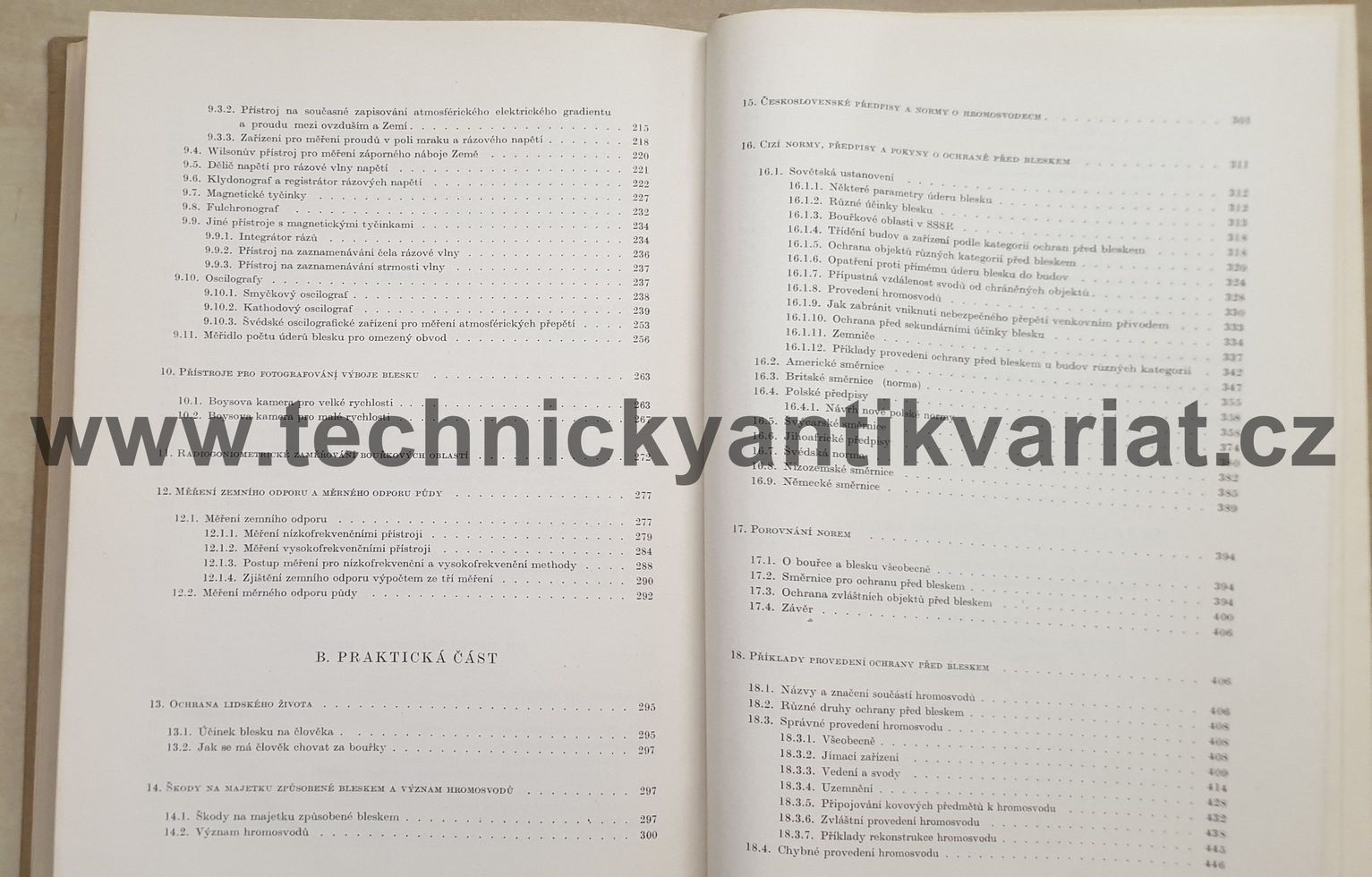 Bouřky a ochrana před bleskem - L.V. Řihánek, J.Postránecký (1957)