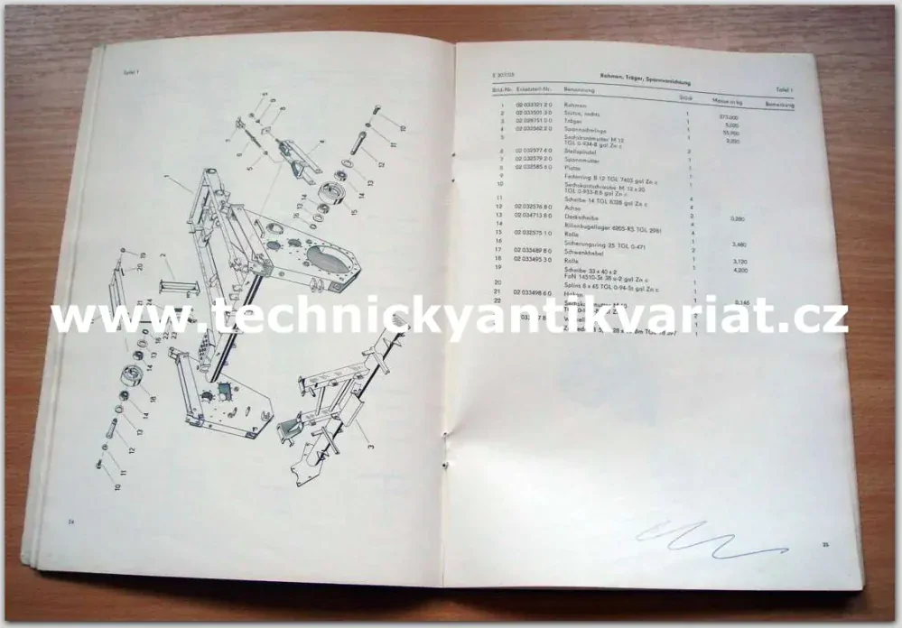 Fortschritt - žací řádkovač E 301