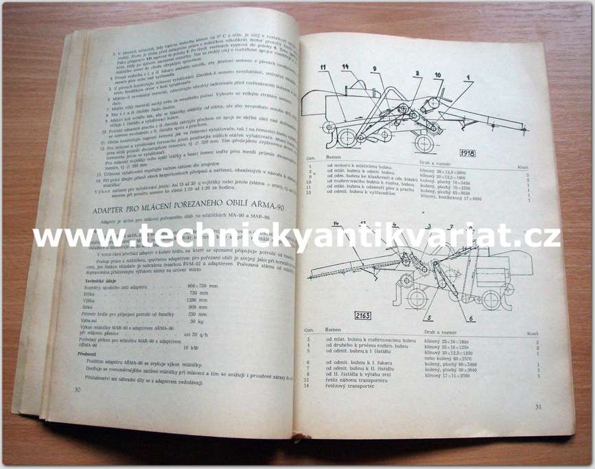 Mlátička MAR - 90, MAR 90-1 