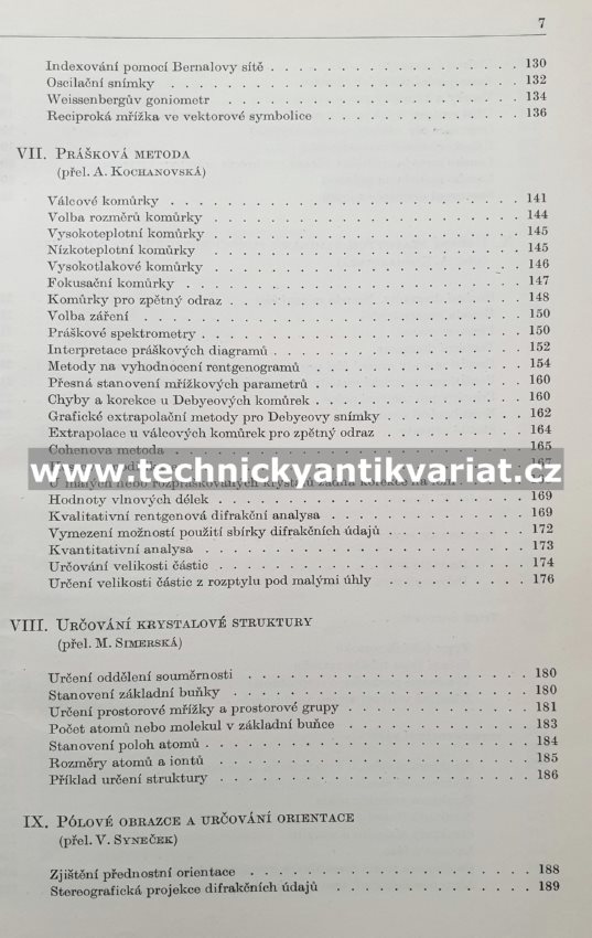Struktura kovů - krystalografické metody, principy a údaje - Charles S. Barrett (1959)