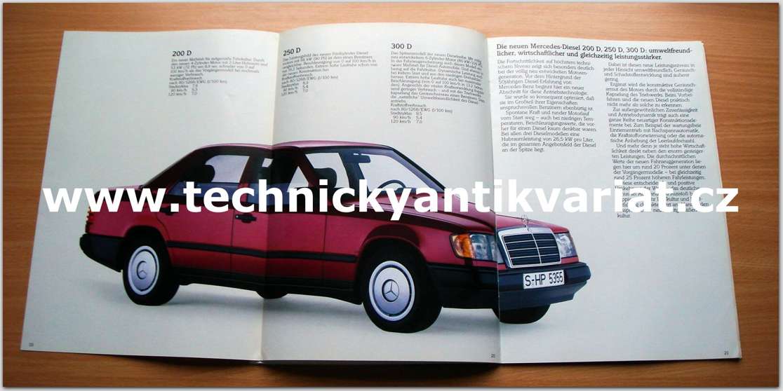Mercedes Benz Pesonenwagen Programm --- A