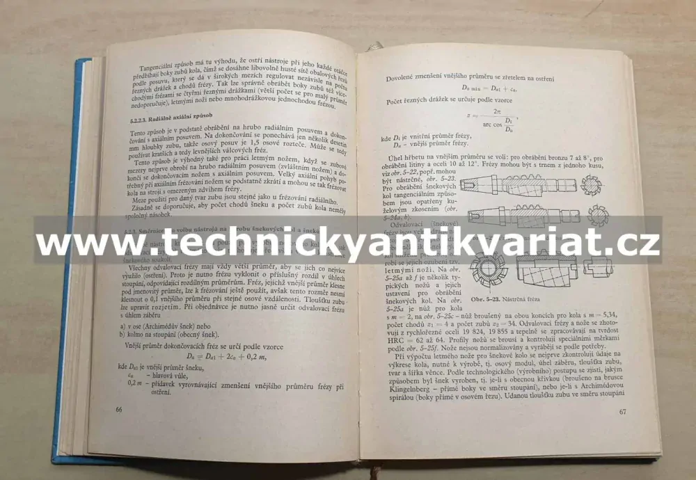 Konstrukce šnekových převodovek - František Bláža (1964)
