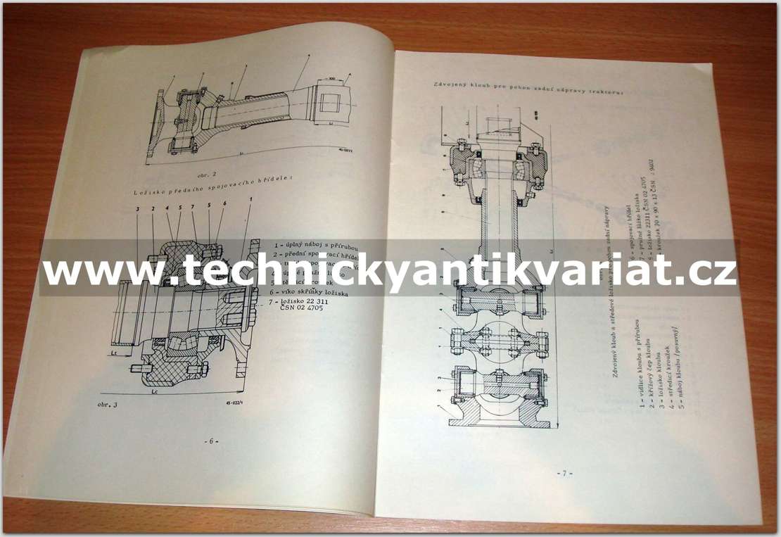 Liaz MT 100 - spojovací hřídel