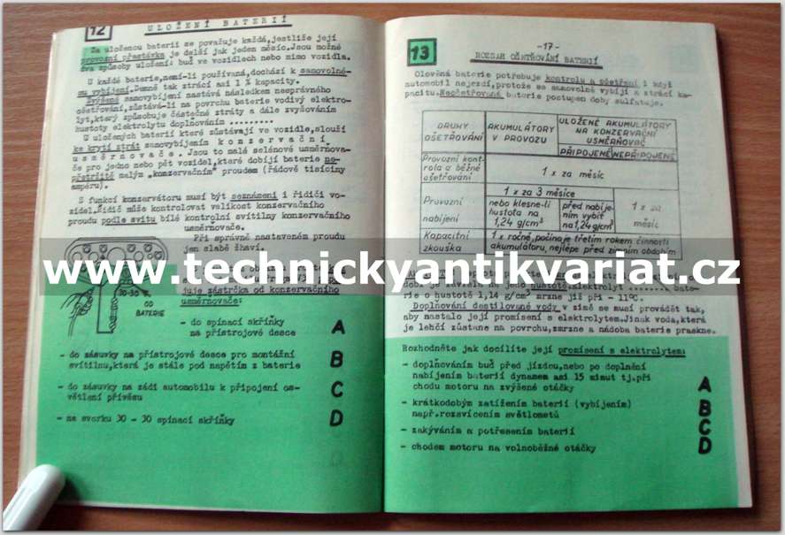 Elektrické příslušenství a výstroj automobilů