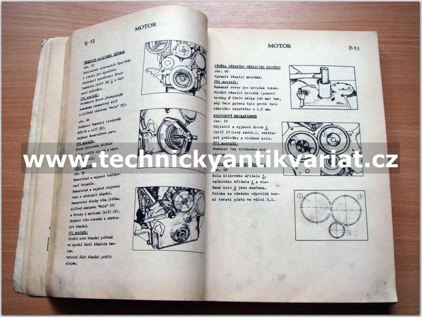 Avia A21 - dílenská příručka (1984)