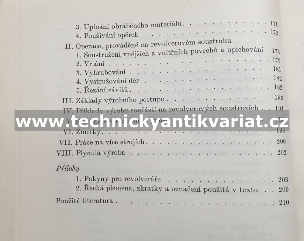 Soustružník Revolverář - E. O. Peškov (1952)