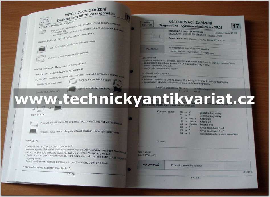 Renault Laguna - zapalování a vstřikovací zařízení 